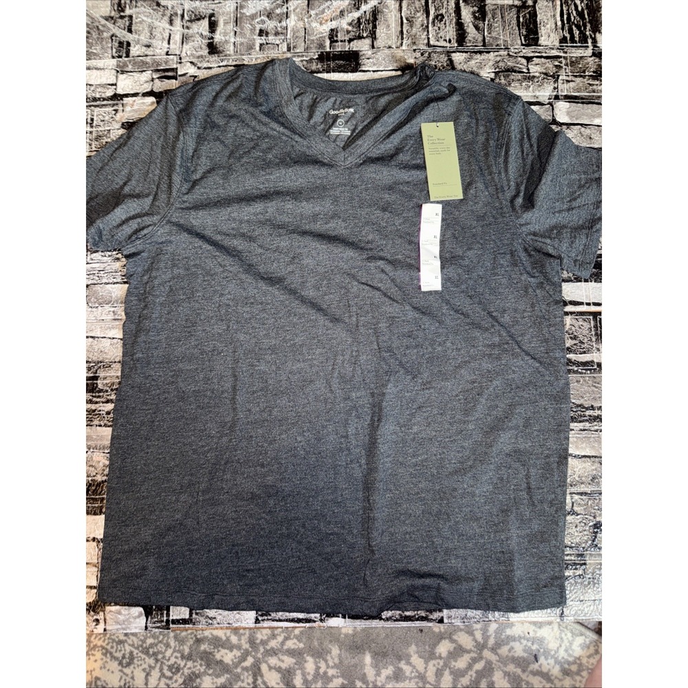 Goodfellow Women's Grey Size X-large V-neck Shirt New!!